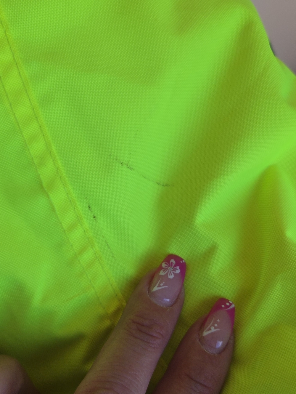 Pioneer Premium High Vis Safety Jacket Waterproof Large Green Star Tech Workwear - Picture 7 of 10
